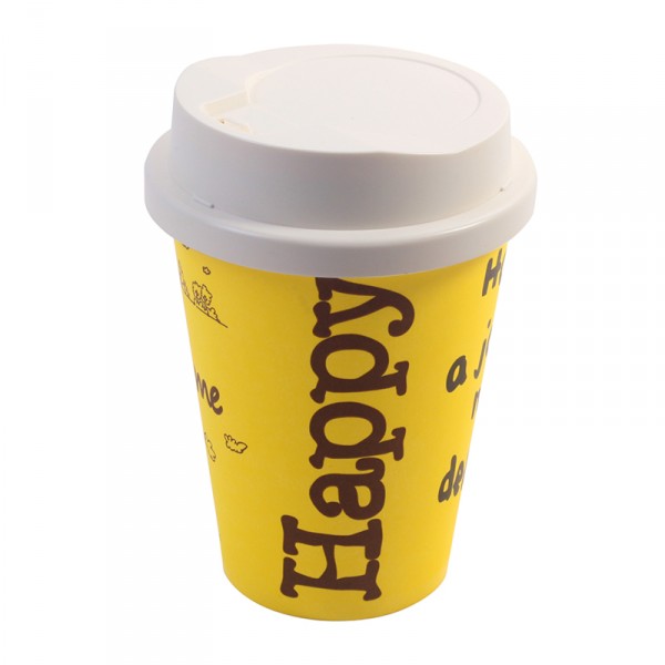 Coffee Cup Lamp (Yellow)