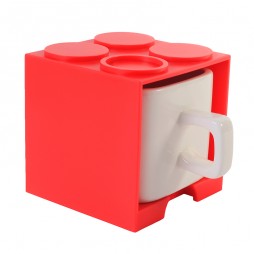 Cube Mug (Red)
